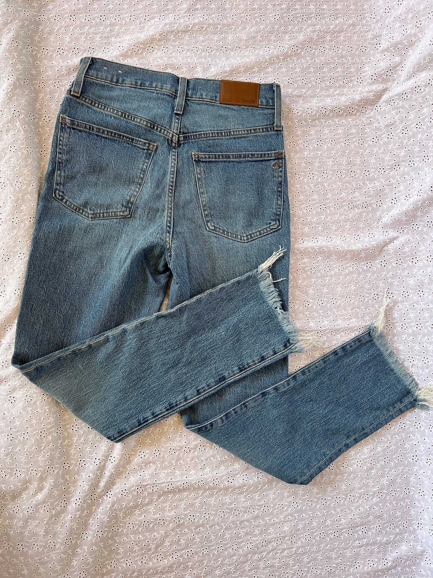 Madewell Light Wash Perfect Vintage Jeans