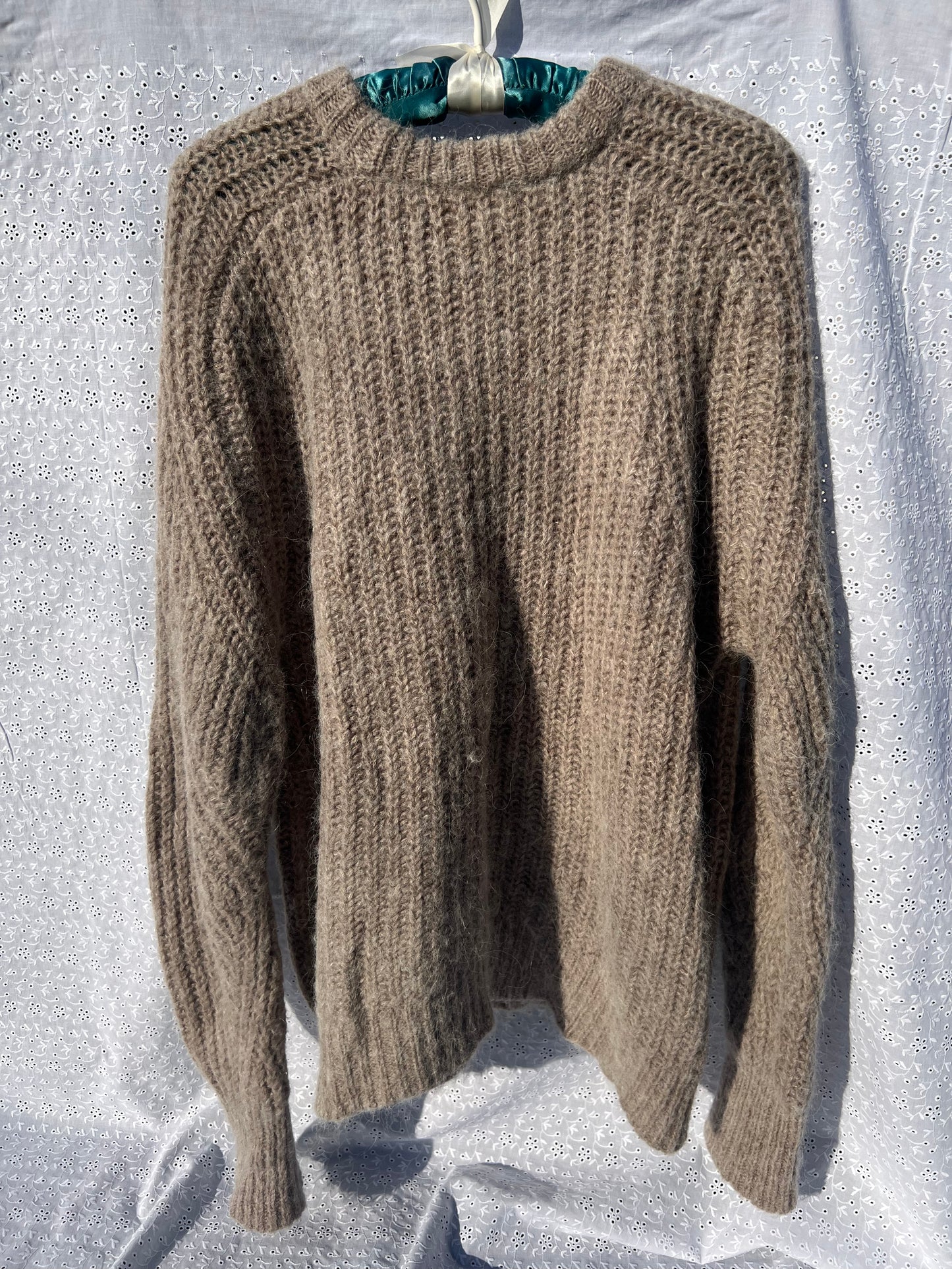 Rotate Birger Christensen Oversize Wool Knit Logo Sweater