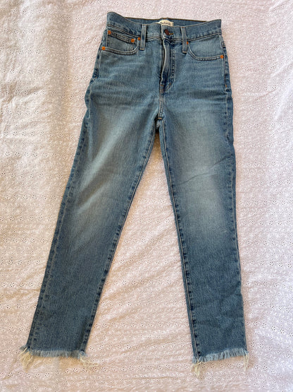 Madewell Light Wash Perfect Vintage Jeans