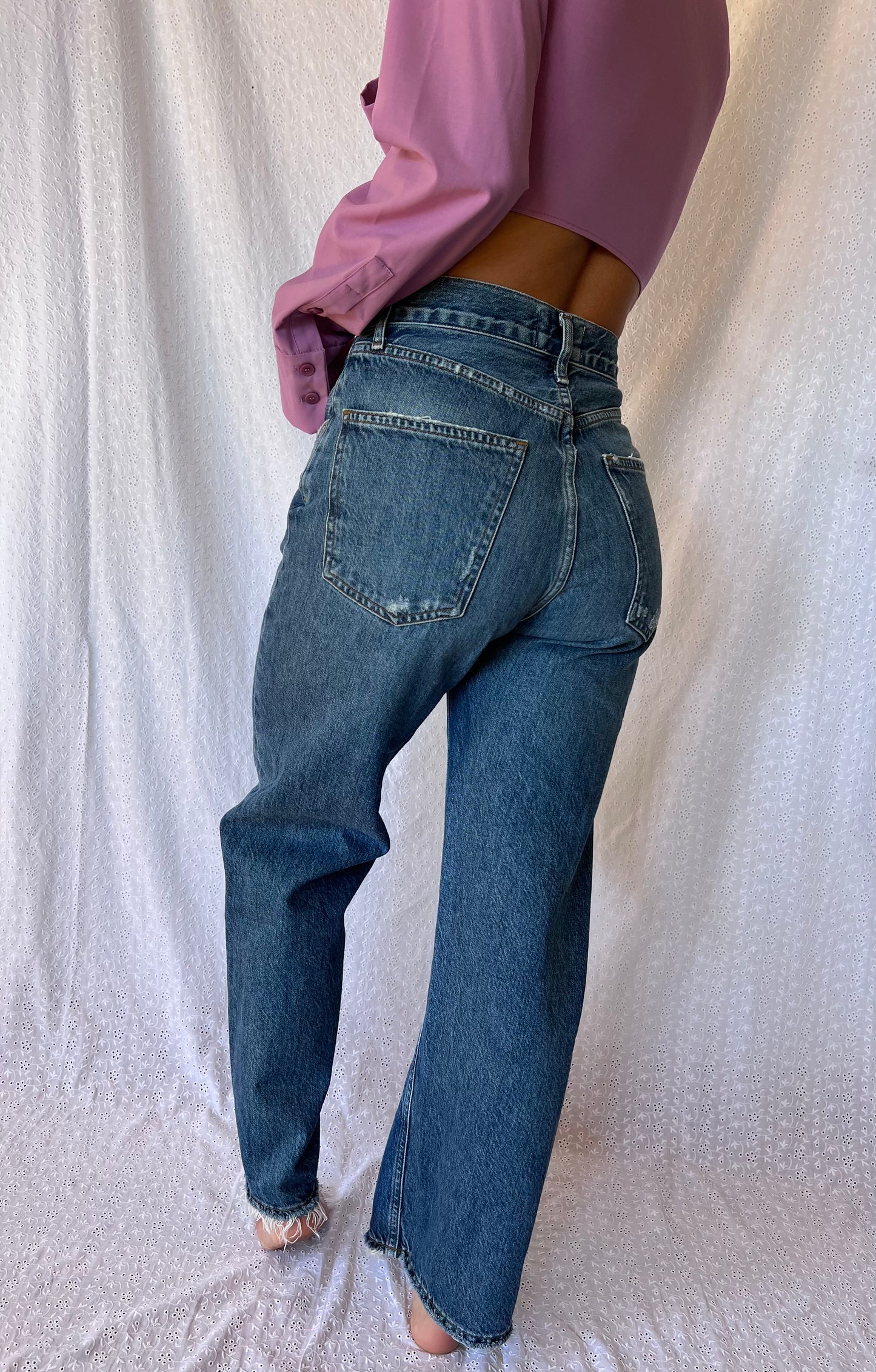 Agolde Wide Leg Ren Jeans